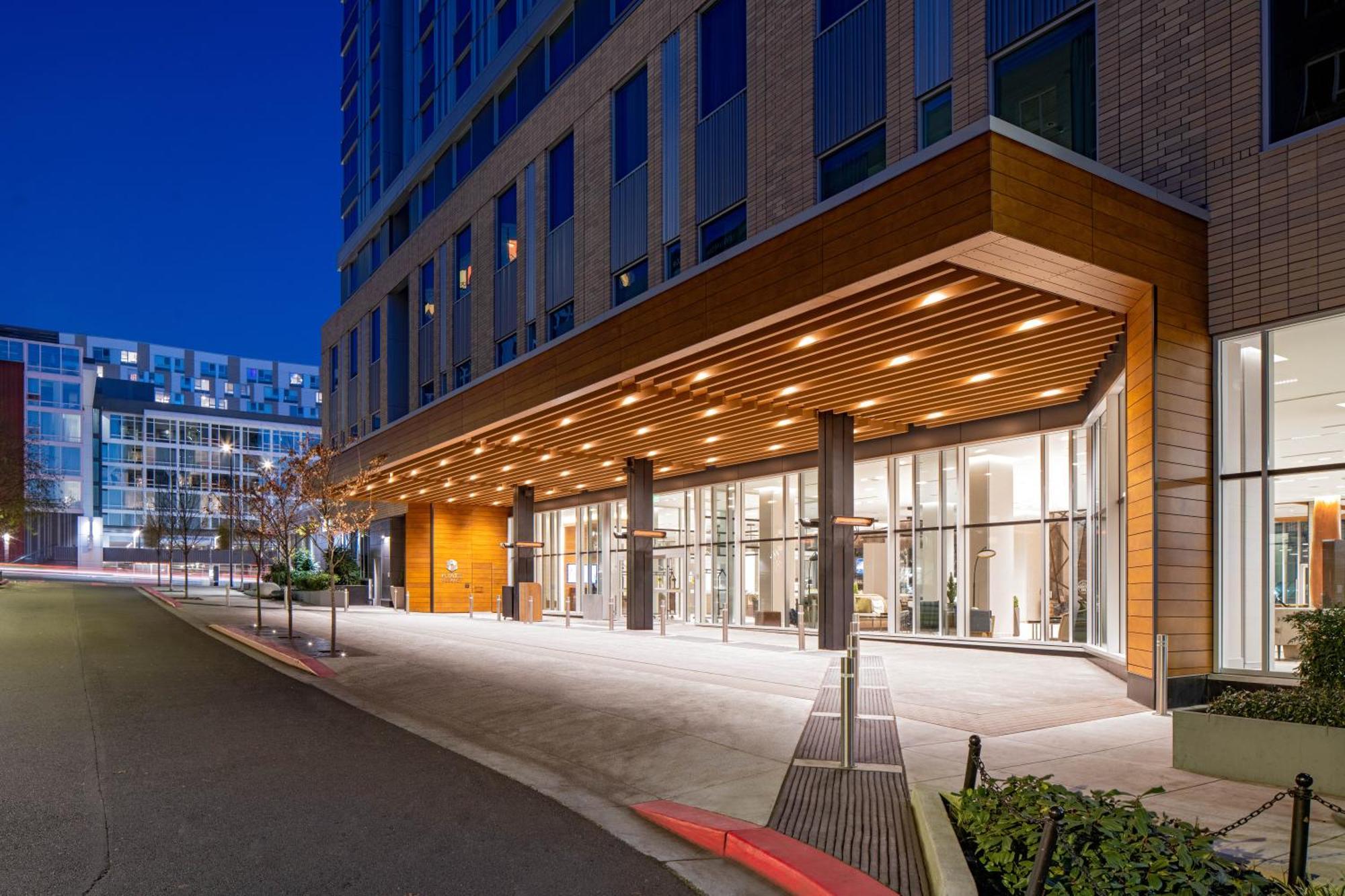 Hyatt Regency Portland At The Oregon Convention Center Exterior foto